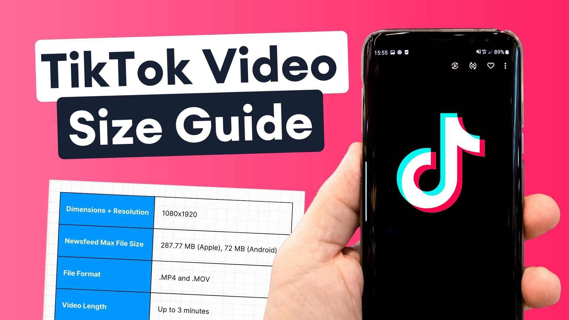 What is the ideal length for a TikTok ad?